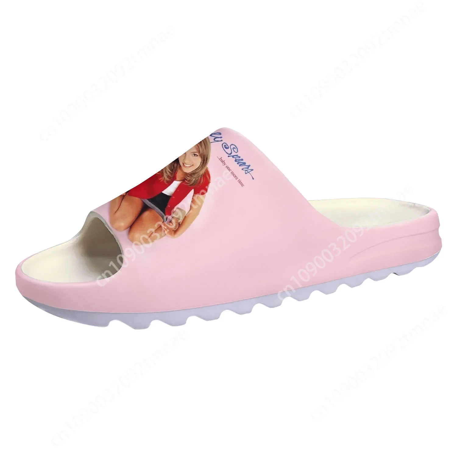 

Britney Spears Soft Sole Sllipers Home Clogs Step on Water Shoes Mens Womens Teenager Customize Bathroom Beach on Shit Sandals