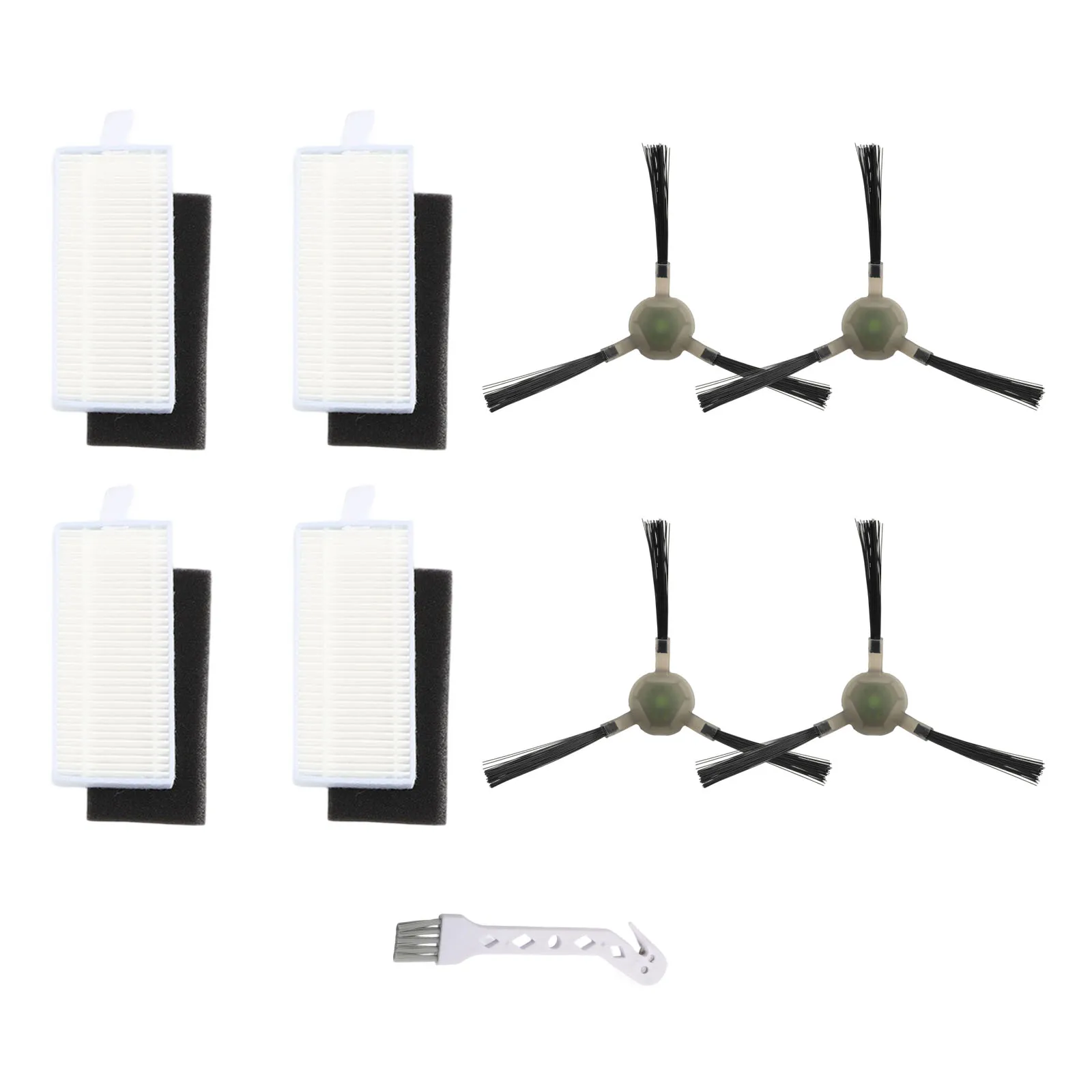 Replacement Side Brushes For Lefant M1 M2 Pro Robot Vacuum Cleaner Optimized For Edge Debris Pickup And Daily Cleaning Tasks