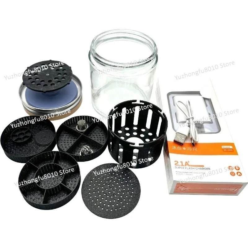 3D Printing Micro Meter Washing Machine, Oil Washing Machine, Silent and Oil-Free Professional Meter Repair Tool
