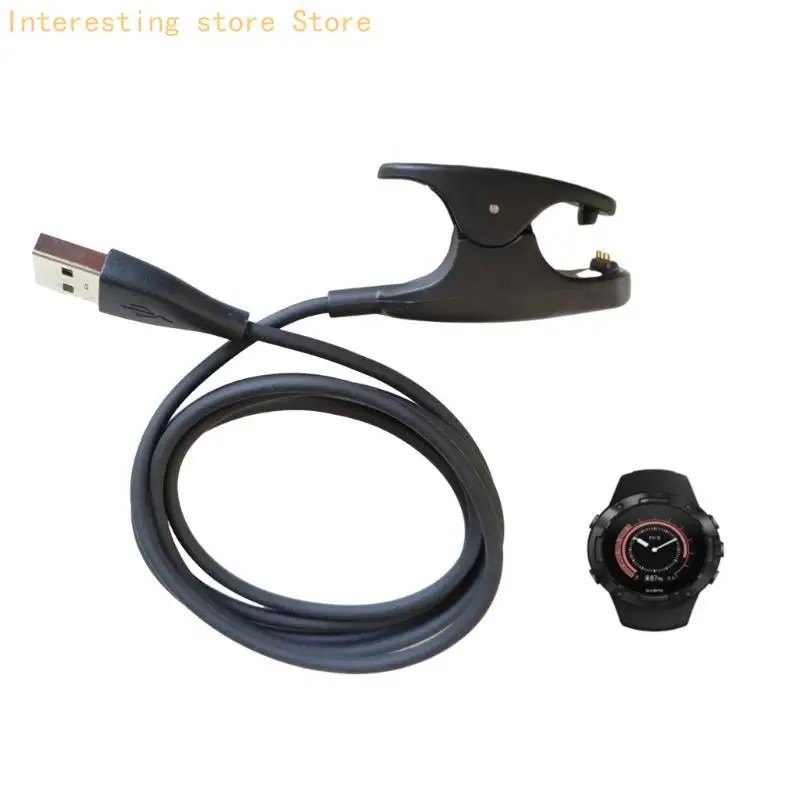 1Pack SmartWatch Ladegerät Tragbare 4 Pin Ladestation Dock mit USB Ladekabel für 5/3 Trainer 55KC – Detail 7