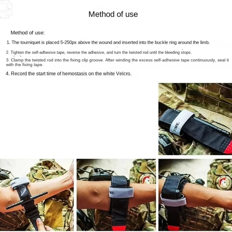 Tourniquet Tactical Survival Hemostasis Second Generation Upgrade Repeated Use Strengthen Tourniquet 1pcs CAT Tourniquet gallery 5