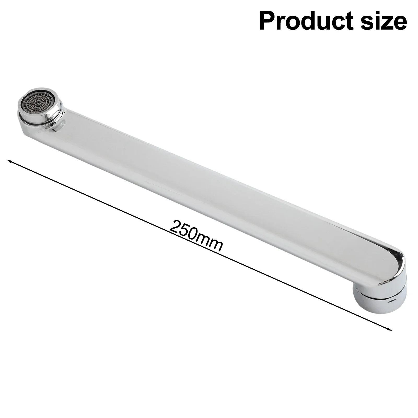 Cleaning Tool Extension Rotatable Extension Pipe Cleaning On Balcony Rust Resistant Stainless Steel Material Convenient Use