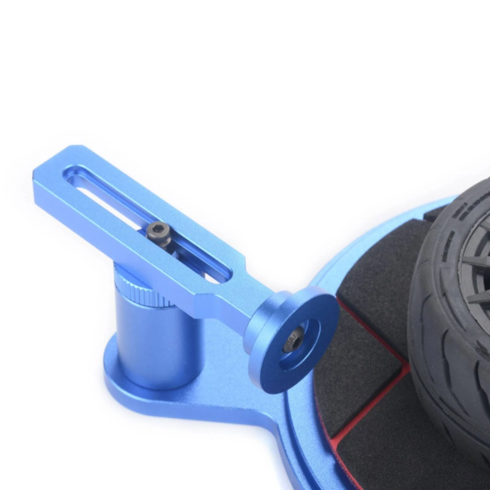 1/10 Scale RC Tire Mounting Tool Textured RC Tire Gluer Tool Set with Center Columns Easy to Use Practical for Home Workshop