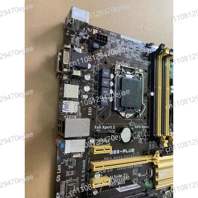 Used B85-PLUS LGA1150 B85-DDR3 HDMI DVI VGA ATX Motherboard