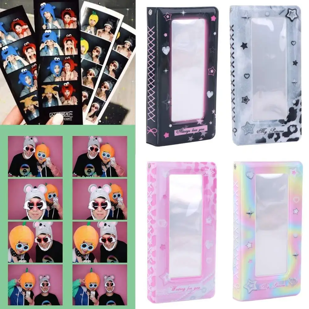 

Y2K PVC Card Cover Korean Photocard Album Hanging Decoration Sweet Korean Style Idol Card Display Protector Keychain Pendant