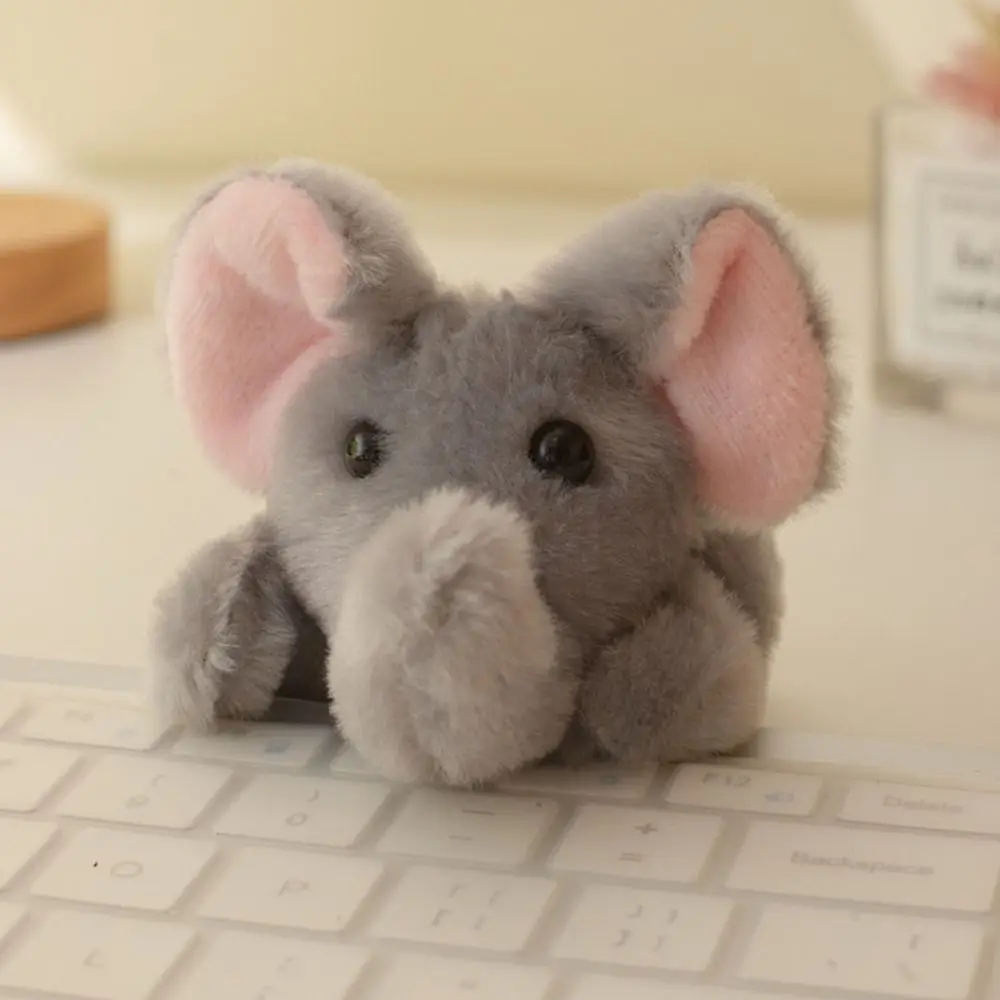 Magnetic Suction Cartoon Animal Fridge Magnets Soft Material Lying Down Posture Animal Elephant Wall Sticker for Refrigerator