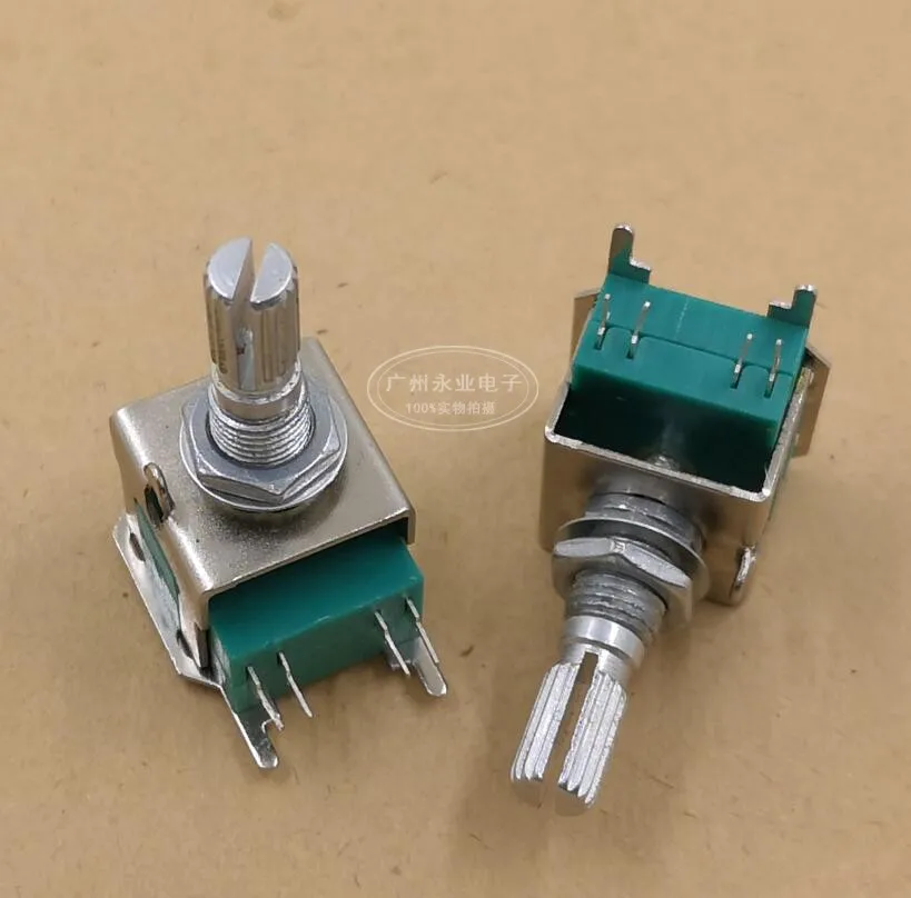 1 Piece Amplifier Volume Adjustment Controller 12 Positioning 360 Degree Infinite Rotation Adjustable Potentiometer Encoder