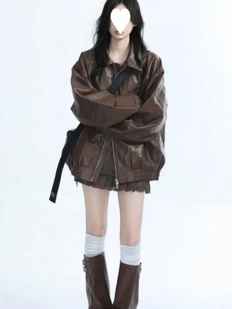 

Байкерские куртки Женская куртка для девочек Жаккардовая сетка Многослойная иллюзия из двух частей Фея Вечеринка Уникальный Хэллоуин Рождество Базовый