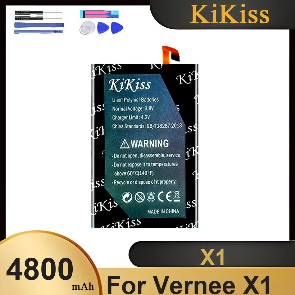 

Аккумулятор для камеры X1 для Vernee X1, мощные батареи