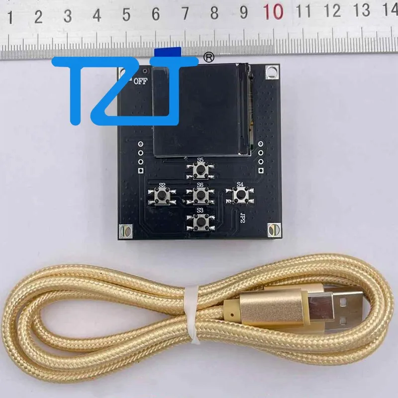 TZT LF-13GHZ 0-31.5DB 9KHz-13GHz Digital Step Attenuator Core Board + Main Control Board + Type-C Cable