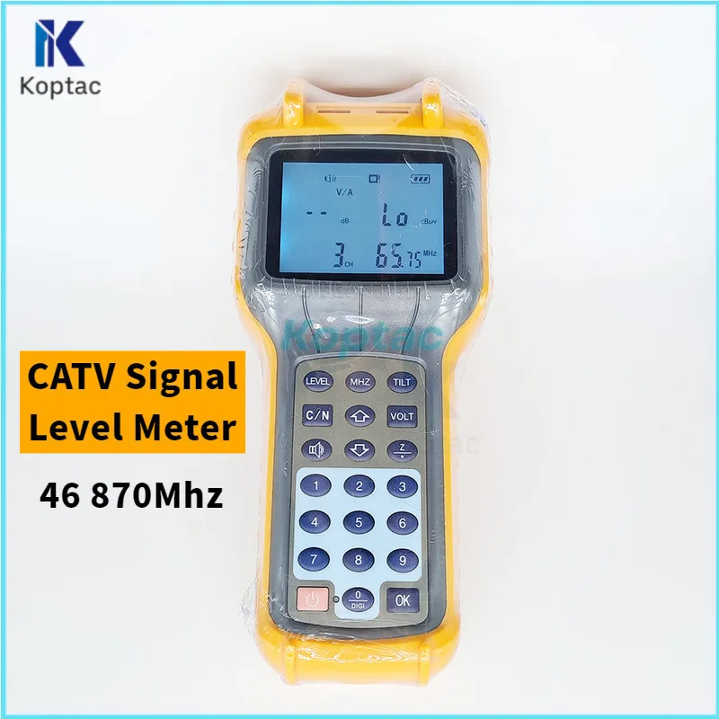 17s5200 Catv Signaalniveau Meter 46 870Mhz Kabel-Tv Tester RY-S110 Analoog 46 870Mhz Signaalniveau Meter Fth