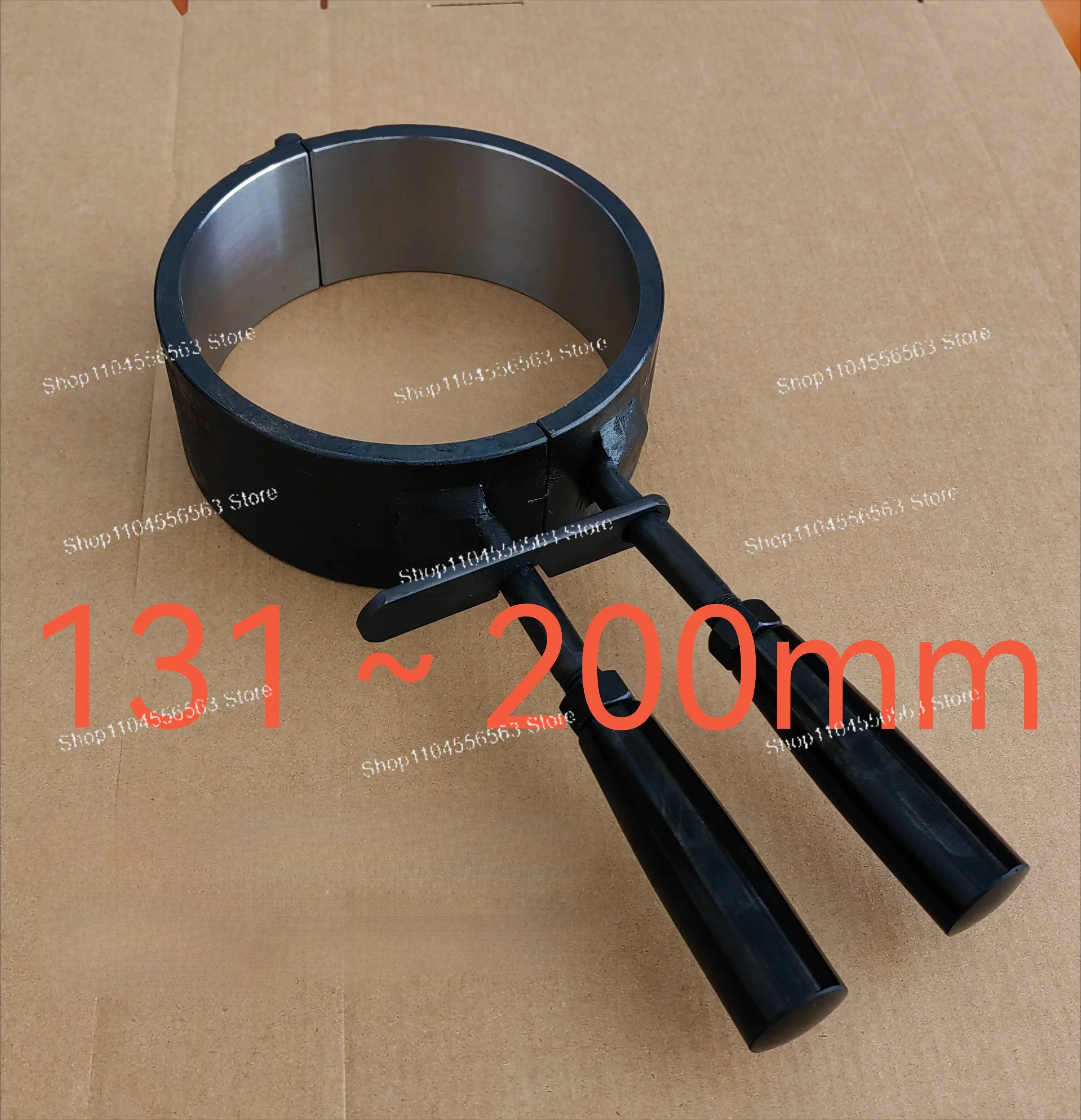 

Piston ring compressor cylinder diameter 131~ 200mm engine maintenance and installation special tool