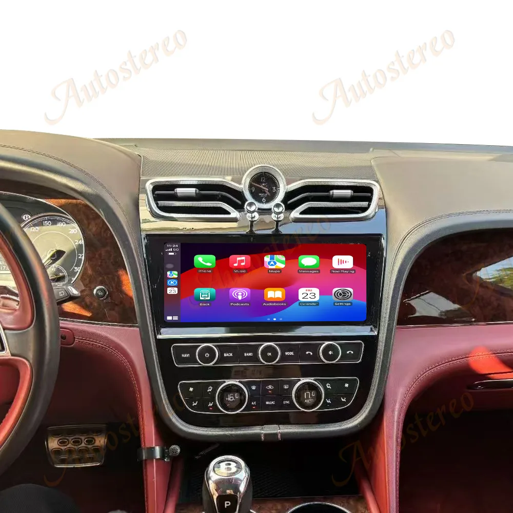 10.9inch DSP Carplay Car Radio Player For Bentley Flying Spur Continental 2016-2020 GPS Navigation Head Unit Multimedia Player