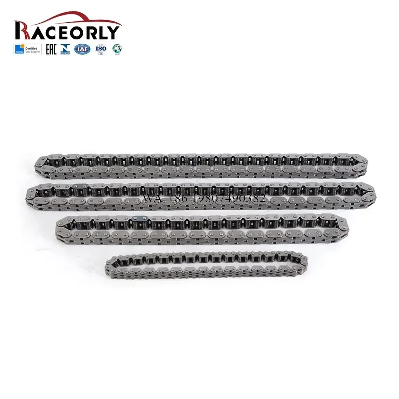 wmwmnu Engine Timing Chain Kit 18pcs for RACEORLY 2L2Z6K297AA XU2Z6K254AA for Explorer 4.0 V6 99EA