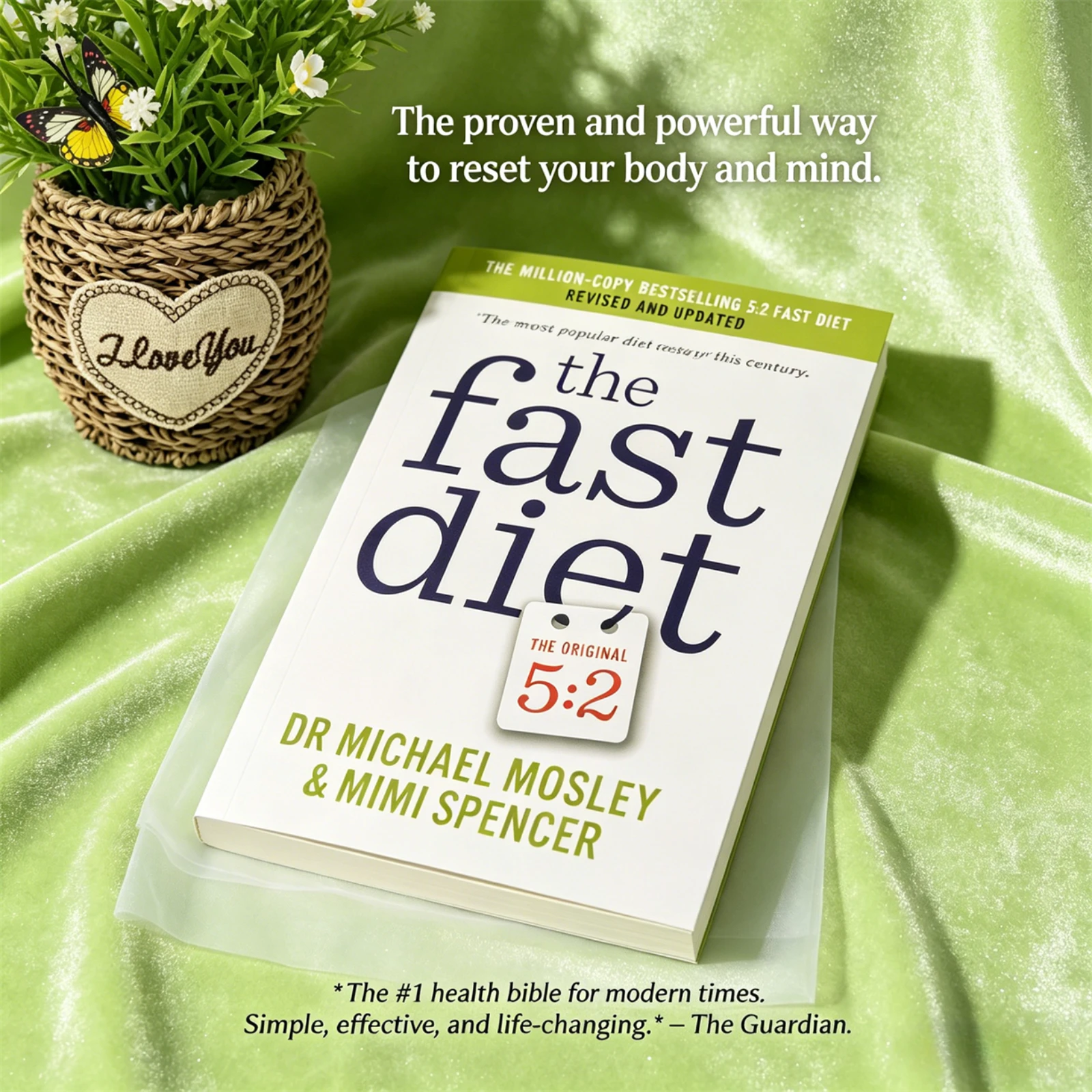 La dieta rápida revisada y actualizada por el Dr. Michael Mosley y Mimi Spencer, libro original sobre nutrición saludable con la dieta rápida 5:2