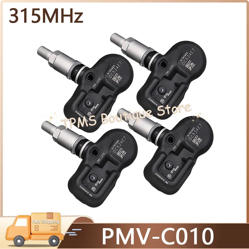 Sensor PMVC010 PMV-C010 de 315MHz para Toyota Corolla, Avalon, Auris, Alphard, C-HR, Camry, Sensor TPMS para Ruedas de Auto, Repuestos