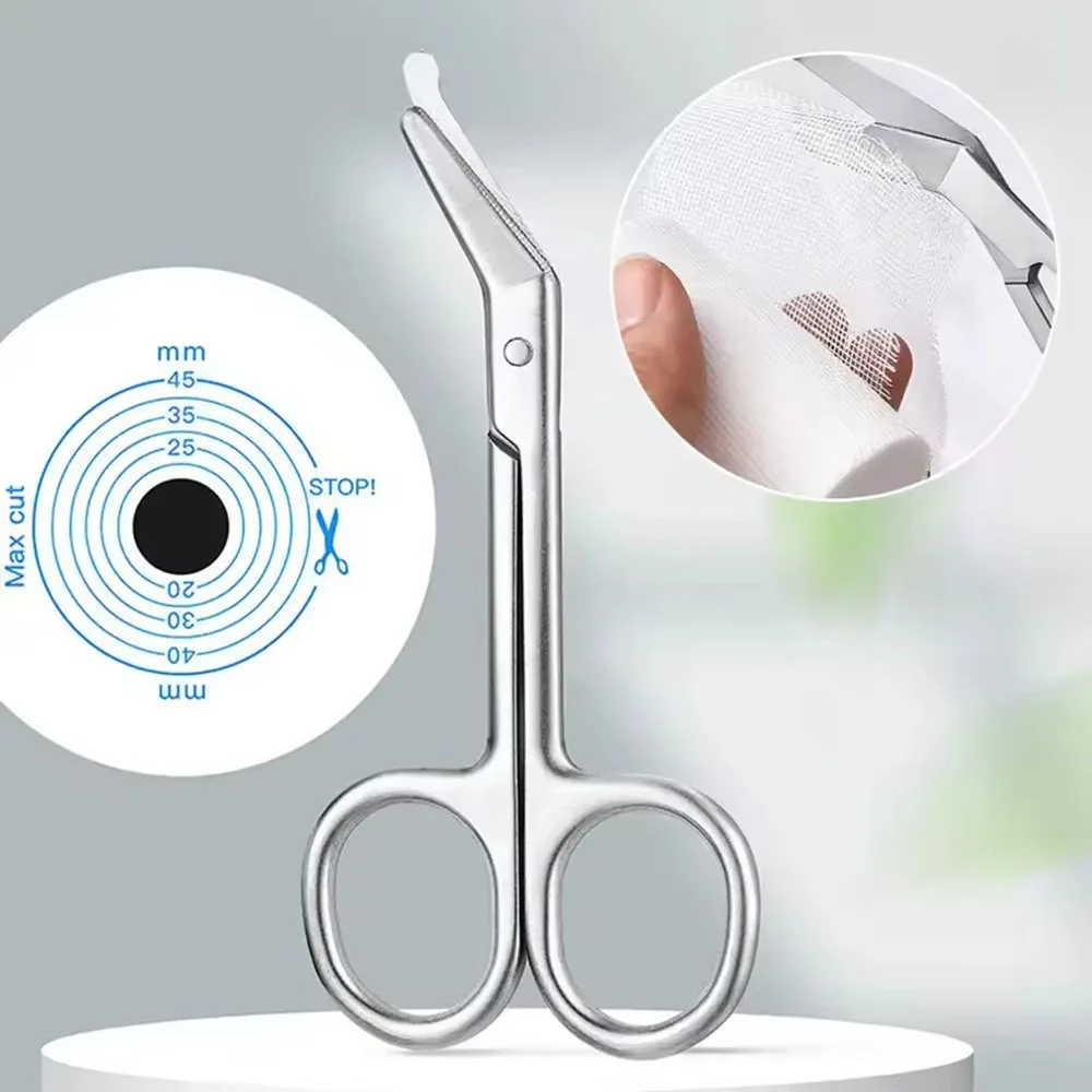 Nursing Scissors Stainless Steel Bandage Scissors 11cm/14cm For Medical Home Use Paramedic Trauma Scissors First Aid Tools