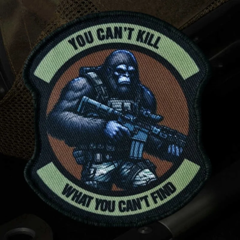 Taktische Patches, taktische Gorilla-Militärluftabzeichen, Armbinden, für Kleidung, Hüte, Rucksäcke, taktische Ausrüstung, Klettverschluss