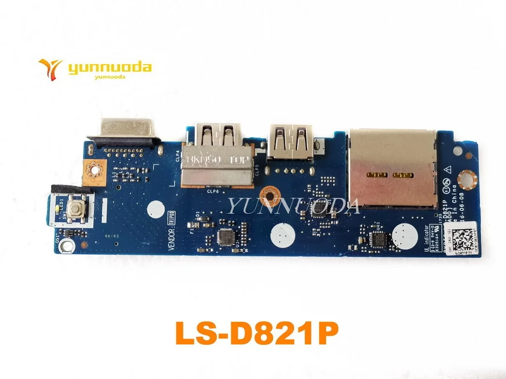 

BKD50 LS-D821P For DELL Vostro 5568 USB board 5468 5568 REV 1.0 tested good
