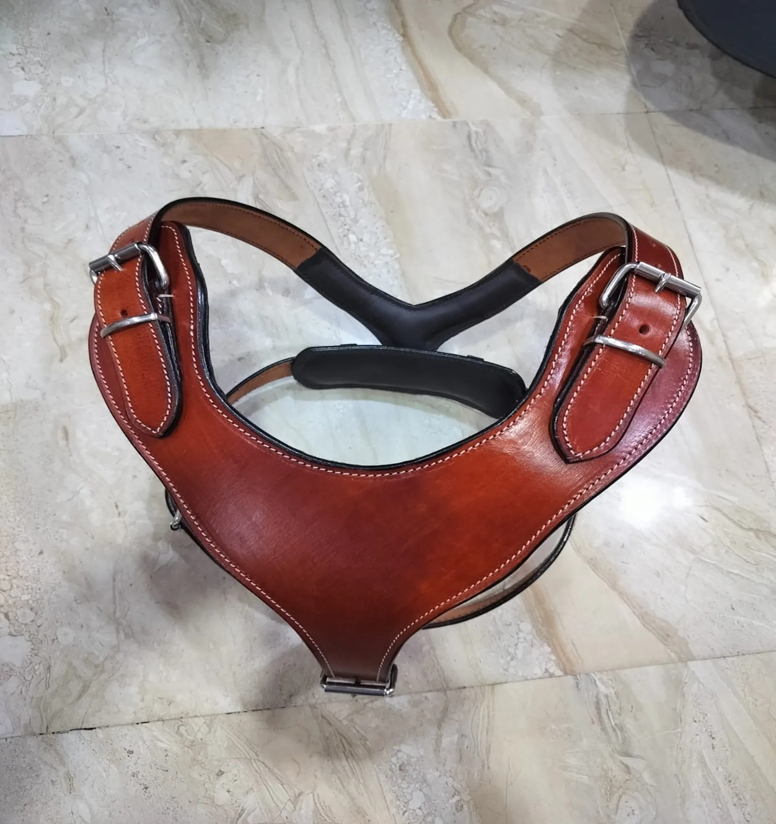 

Best Dog Safety Vest Premium Canine Control Harness Custom Made With Durable Cow Suede Padding Comfortable For Horse Riding