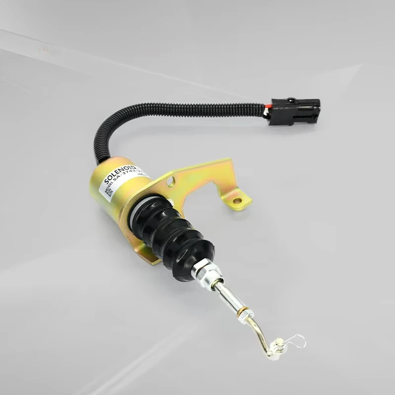 12 Volt Engine Fuel Off Z3900107 Pull Push Vehicle Tool Solenoid SA-3742-12 12 V DC Stop Solenoid Valve 24V