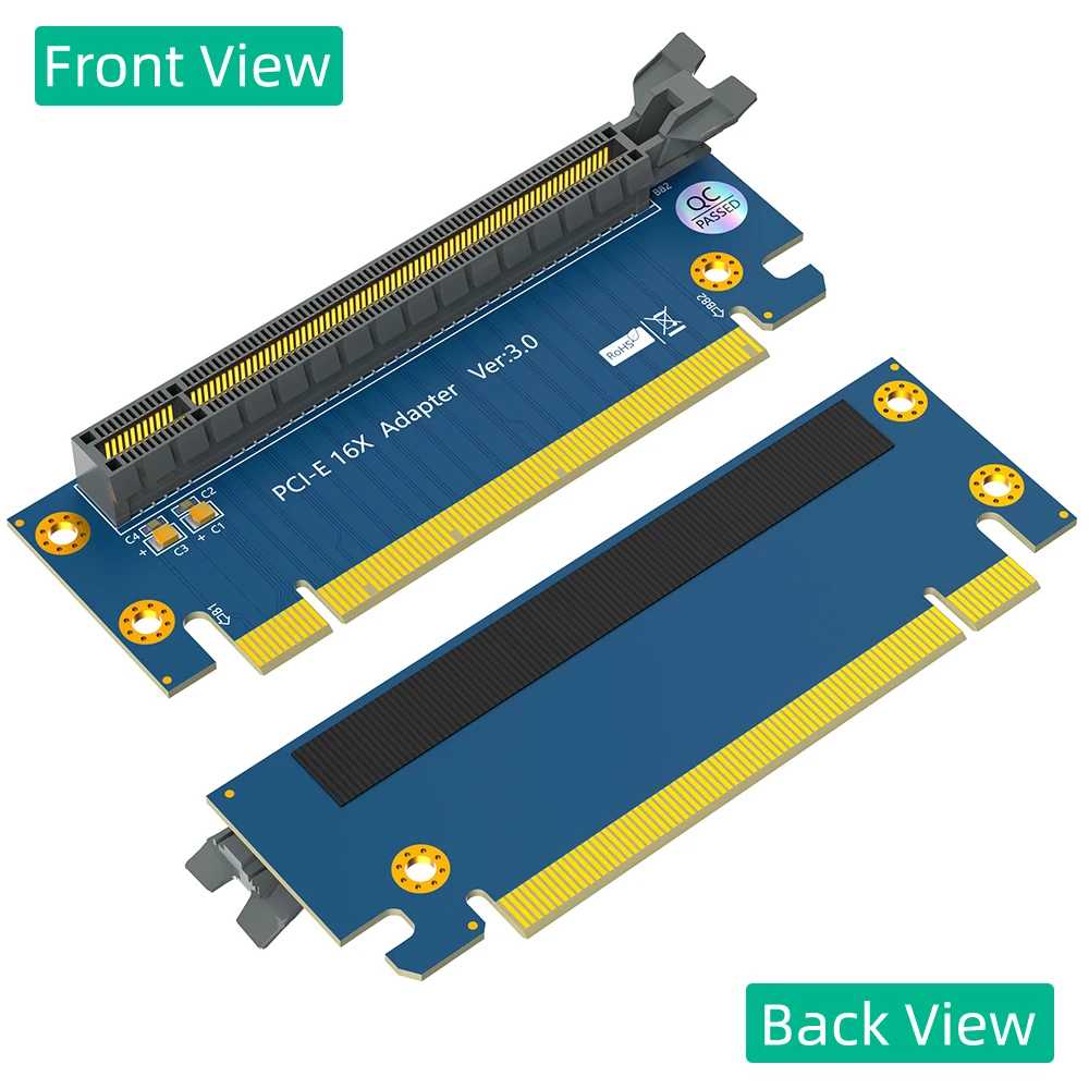 PCI-Express 3.0 16x Riser Card PCI Express 3.0 16X 90 Degree High Speed Riser Card For 2U server