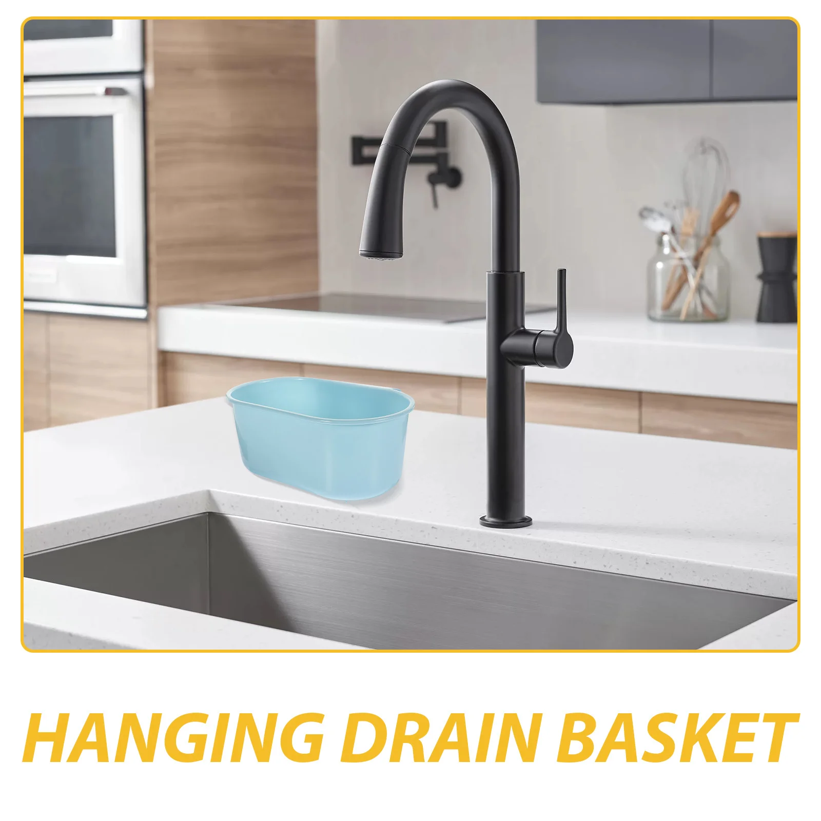 

3Pcs Kitchen Sink Drain Basket Hollow Bottom Design Draining Rack Storage Holder Kitchen Food Drainer Fruit Vegetable Basin