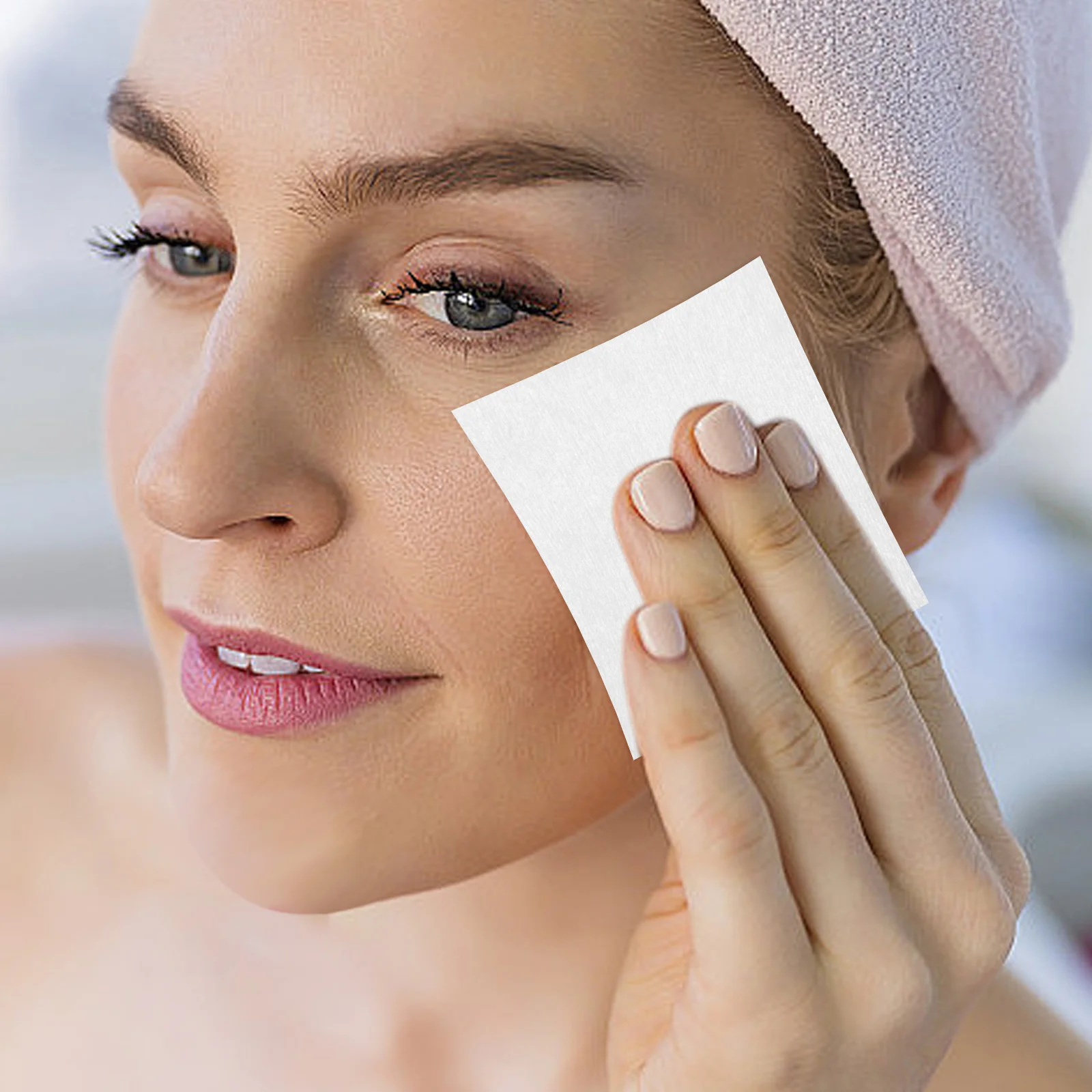 1200 stuks make-up remover pads dubbelzijdig waterbesparende reinigingspads zachte pluisvrije katoenen gezichtsdoekjes voor gezicht oog nagelverzorging