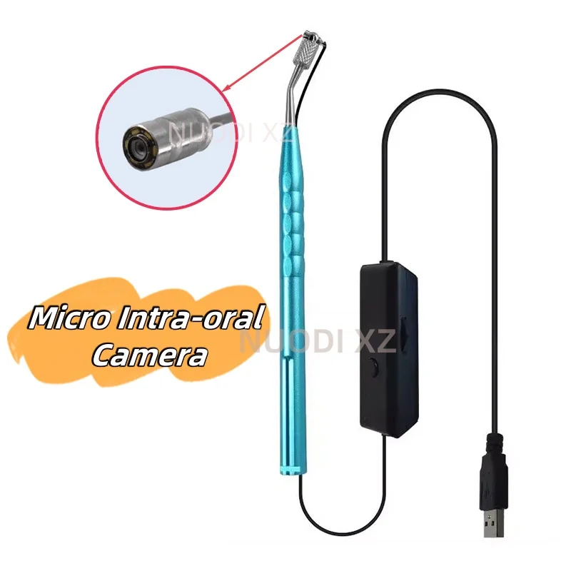 LED Dental Digital Micro Intra-Oral Camera Wifi Foot Control HD Visual Intraoral Camera for Endo Motor Equipment Dentistry Tools