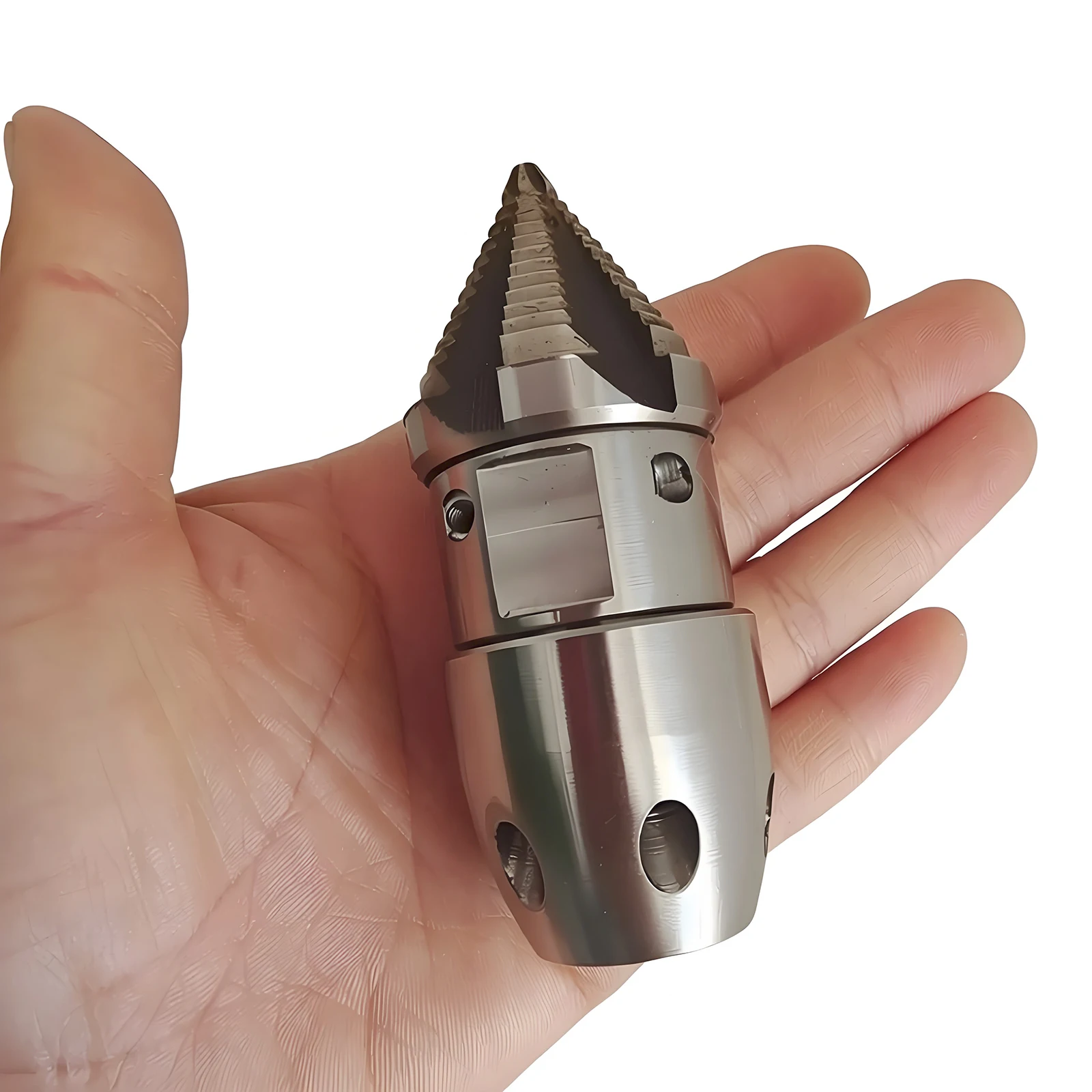 3/8 Industrial Rotary nozzle High Pressure Nozzle 201 Stainless 360 ° Rotating Nozzle Sewer Dredging Tools Water Gun Nozzle