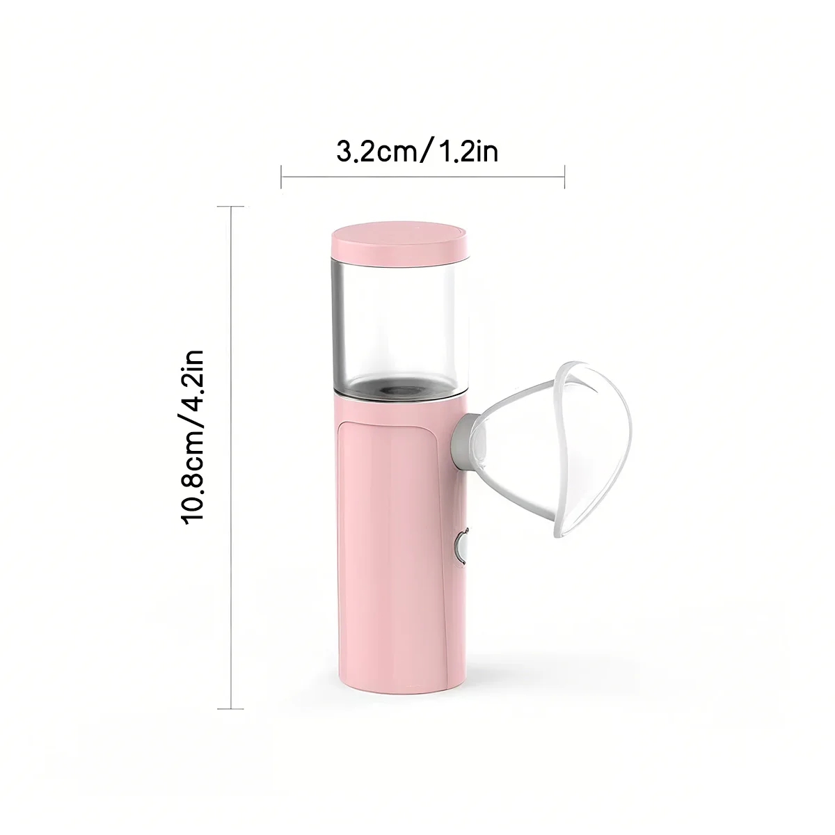目の疲れを和らげるナノアトマイザー、携帯用USB充電式、乾燥と疲労を軽減、保湿と洗浄の2in1