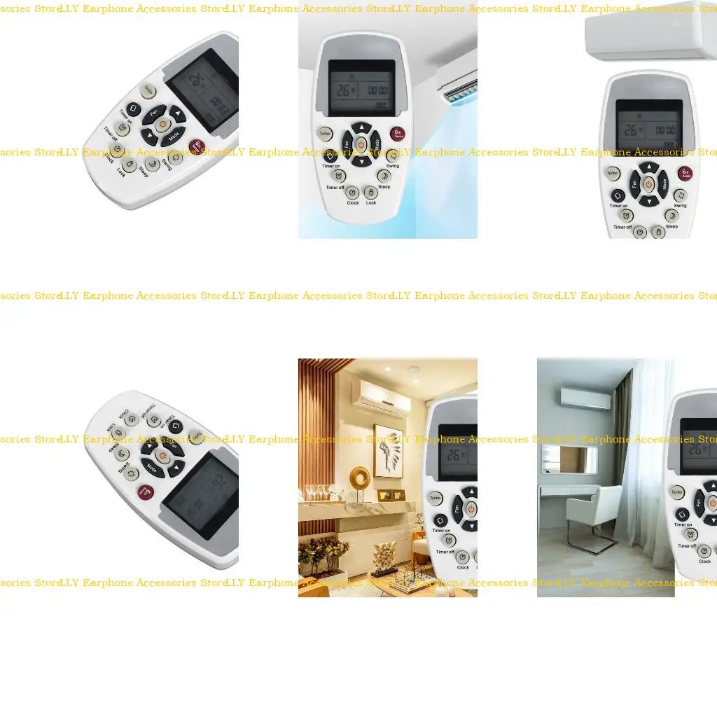 

462E Remote Control Replacement Air Conditioner LCD Remote for Whirlpool DG11E5-05(wlp1) DG11E3-04 ASH-110C1