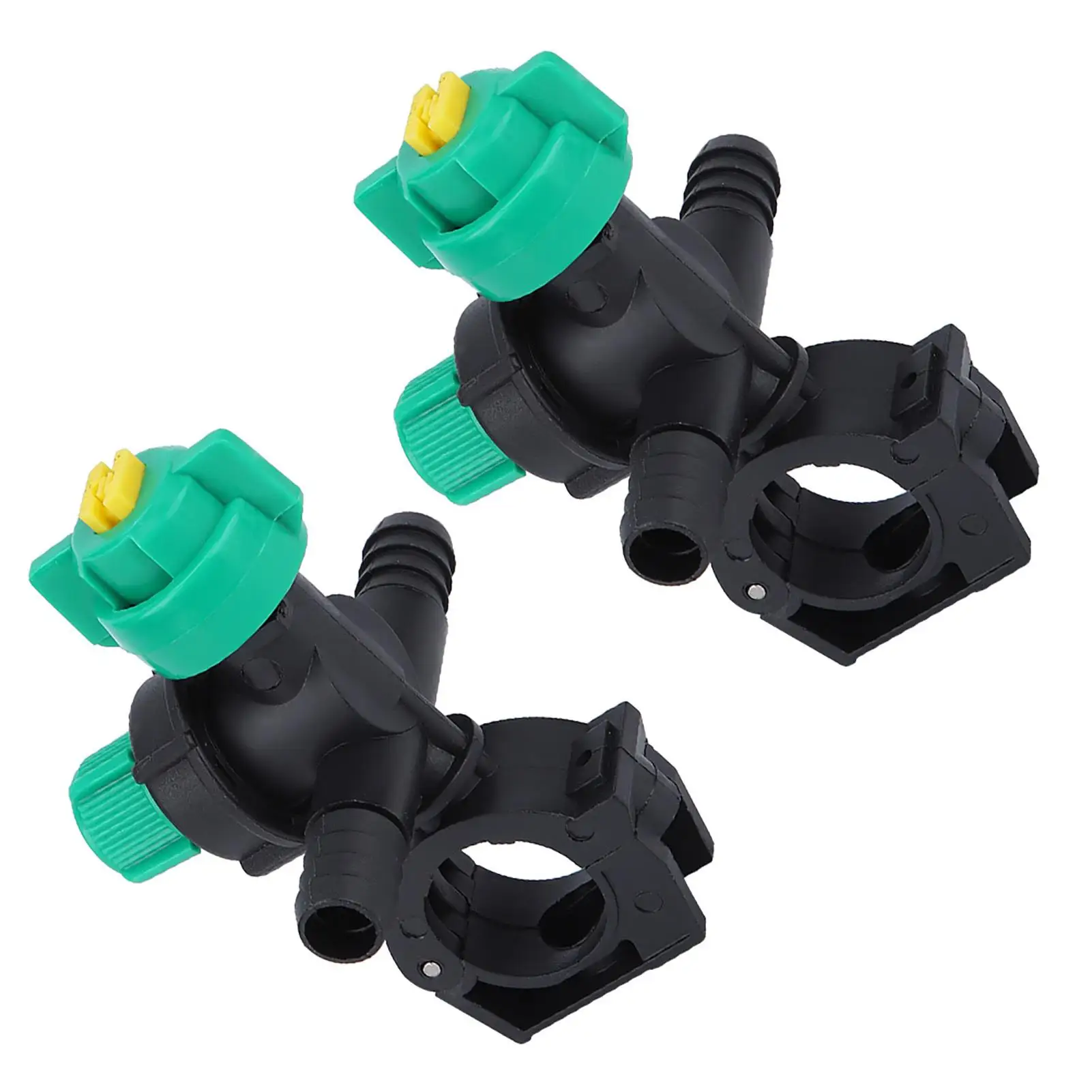 2pcs Fan Sprayer Nozzle - Plastic Misting Sprinkler Heads for agriculture Irrigation