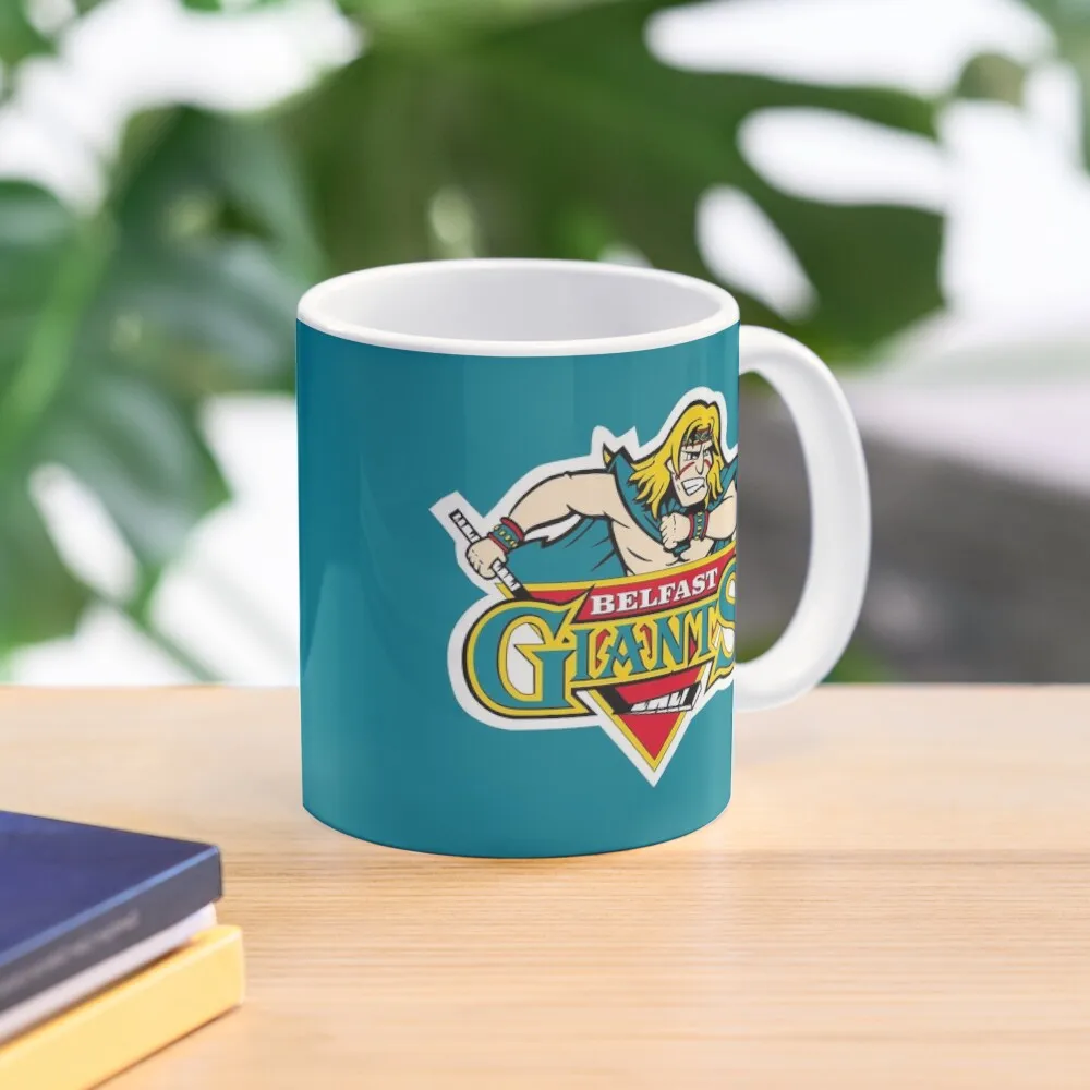 

the Belfast Giants Coffee Mug Thermo Cups To Carry Breakfast Cups Kawaii Cups Beautiful Teas Mug