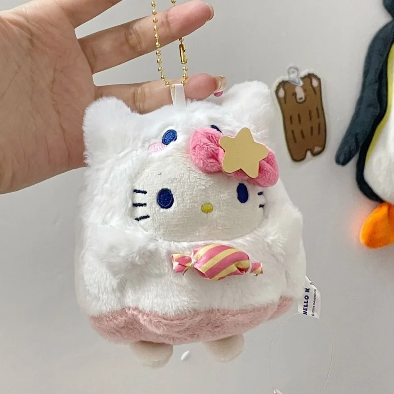 

Sanrio Hello Kitty Halloween Candy Ghost Doll Pendant Commuter Bag Zipper Decoration Itabag Display Doll Girl's Halloween Gift