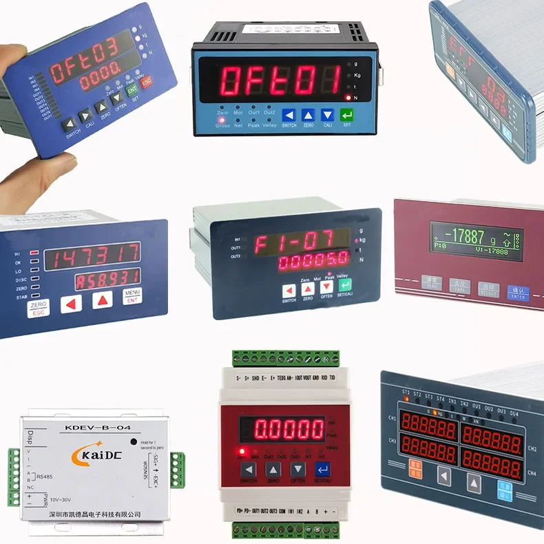 

Новый контроллер-индикатор веса для дозирующих весов с одним весовым бункером/мешком, датчик силы, светодиодный контроллер