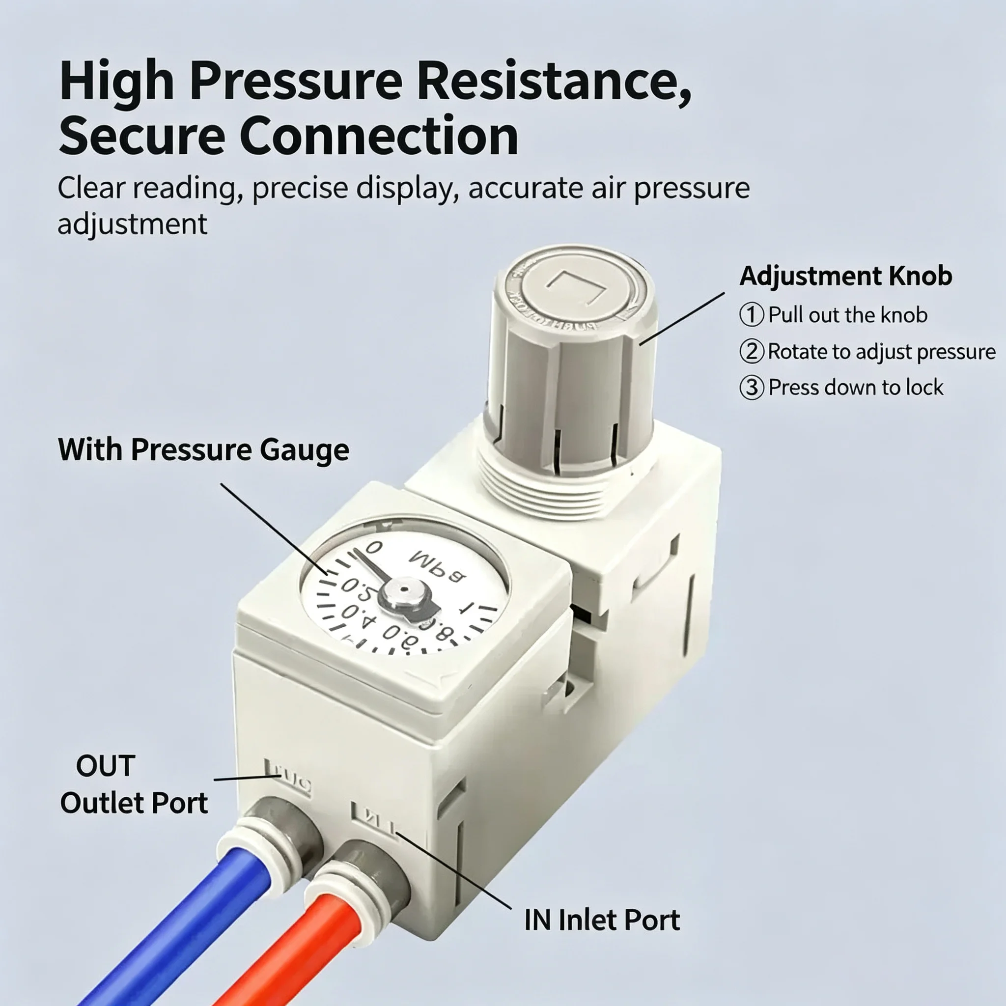NEW Type ARM10 Series Single Unit Electronic Regulator - ARM10F1 ARM10F2-06 ARM10F2-08 ARM10F2-20BG - Electronic Component