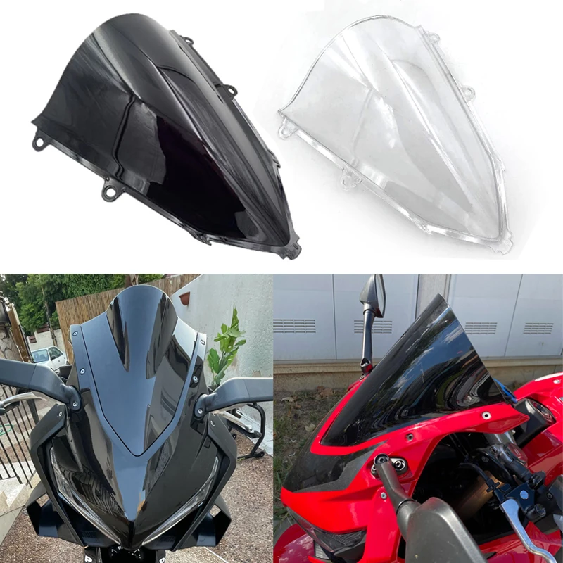 New CBR CBR650 R CBR 650 R Motorcycle Accessories Windscreen Windshield Wind Screen For Honda CBR650R 2019-2021 2022 2023 2024