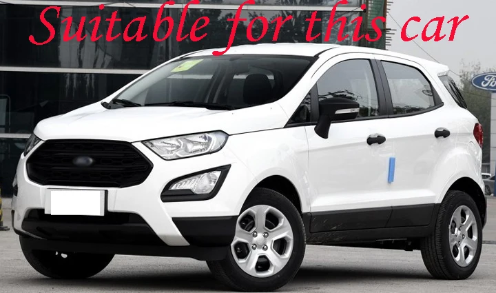 Para Ford EcoSport 2013 2014 2015 2016 2017 2018 Visores de Ventana Exteriores de Plástico, Parasoles, Protectores de Lluvia y Sol