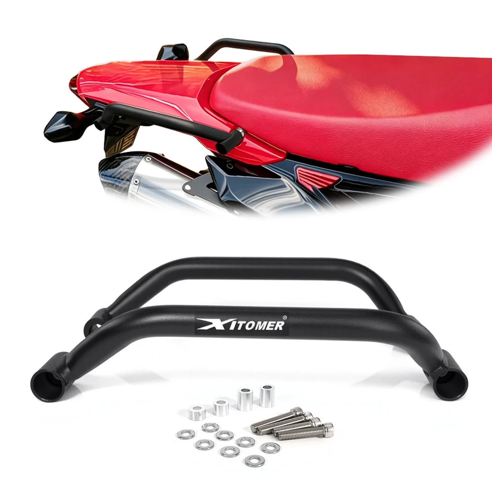 Rear Passenger Armrest Handle Grab Bar Rail Seat Motorcycle For CRF300L CRF300 Rally 2021 2022 2023 2024 2025 2026 For Honda