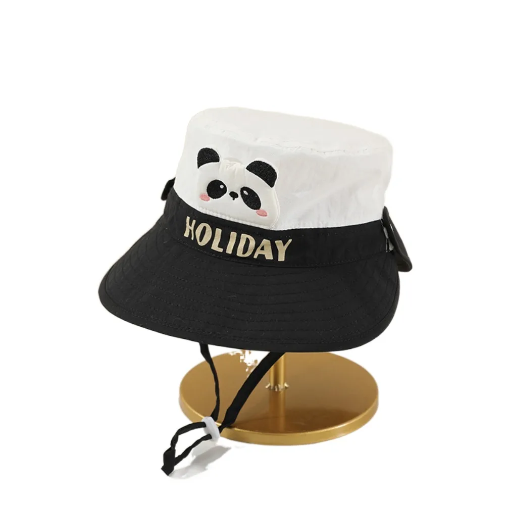 

Korean Style Wide Brim Peaked Cap Breathable Cartoon Animals Baby Sun Protection Hat Sunscreen Streetwear Children Fishman Hat