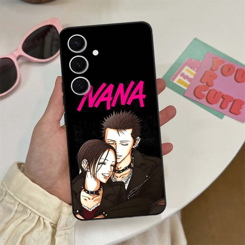 كاريكاتير Oosaki نانا الساخن اليابان قضية الهاتف لسامسونج S 24 fe 25 الترا زائد 20 لايت 21 30 22 23 24 22 الترا 5G Fundas