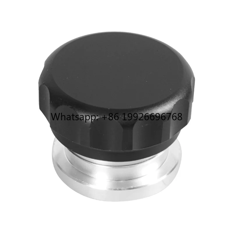 

Aluminum Fuel Tank Cap ID 3'' with 1.5'' to 3.5'' OD Easy Install Universal Fit for General Motors-Black & Silver New Condition