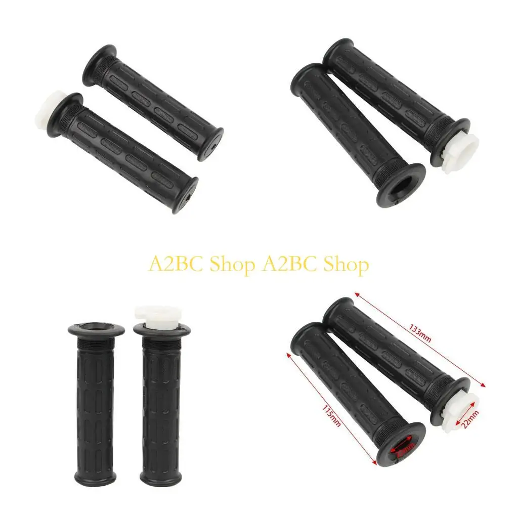 A2BC 2Pcs Motorcycle Accessories Soft Grip Skidproof Handlebar Sleeve 7/8''Hand Grips For  CBR 250R 929 954