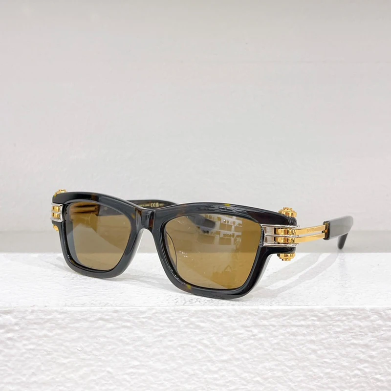 Lunettes de soleil vintage en acétate pour hommes et femmes, lunettes de soleil design de luxe, Occhiali Da Sole Da Uomo