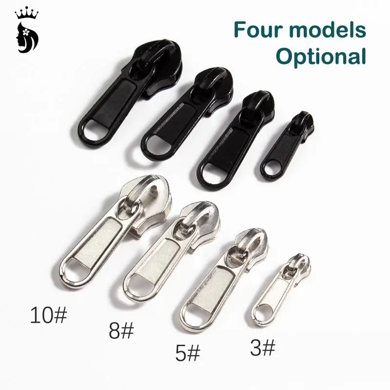 5/8pcs 4 Größen Universal Instant Fix Reiß verschluss Reparatur Ersatz Slider Reiß verschlüsse zum Nähen Kleider tasche Gepäck Fix Reparatur