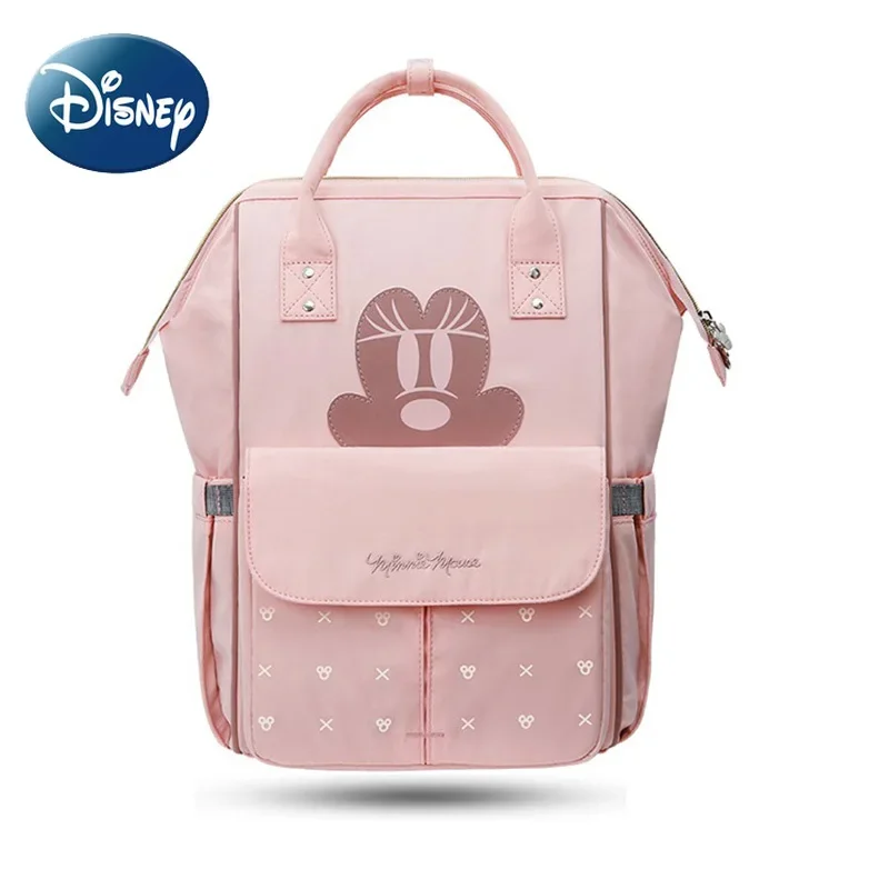 

Disney Women Backpack Mickey Mouse Diaper Bag for Mommy Large Capacity Durable Cute Waterproof Portable Back Pack Free Shipping