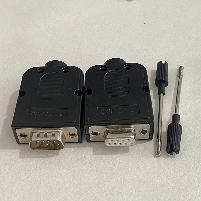 Cltgxdd 1Set DB9 DB15 Stecker-Buchse-Verbinder 9-Pin 15-Pin lötfreier Anschlussstecker RS232 COM Serieller Port D-SUB Breakout-Verbinder – Detail 20