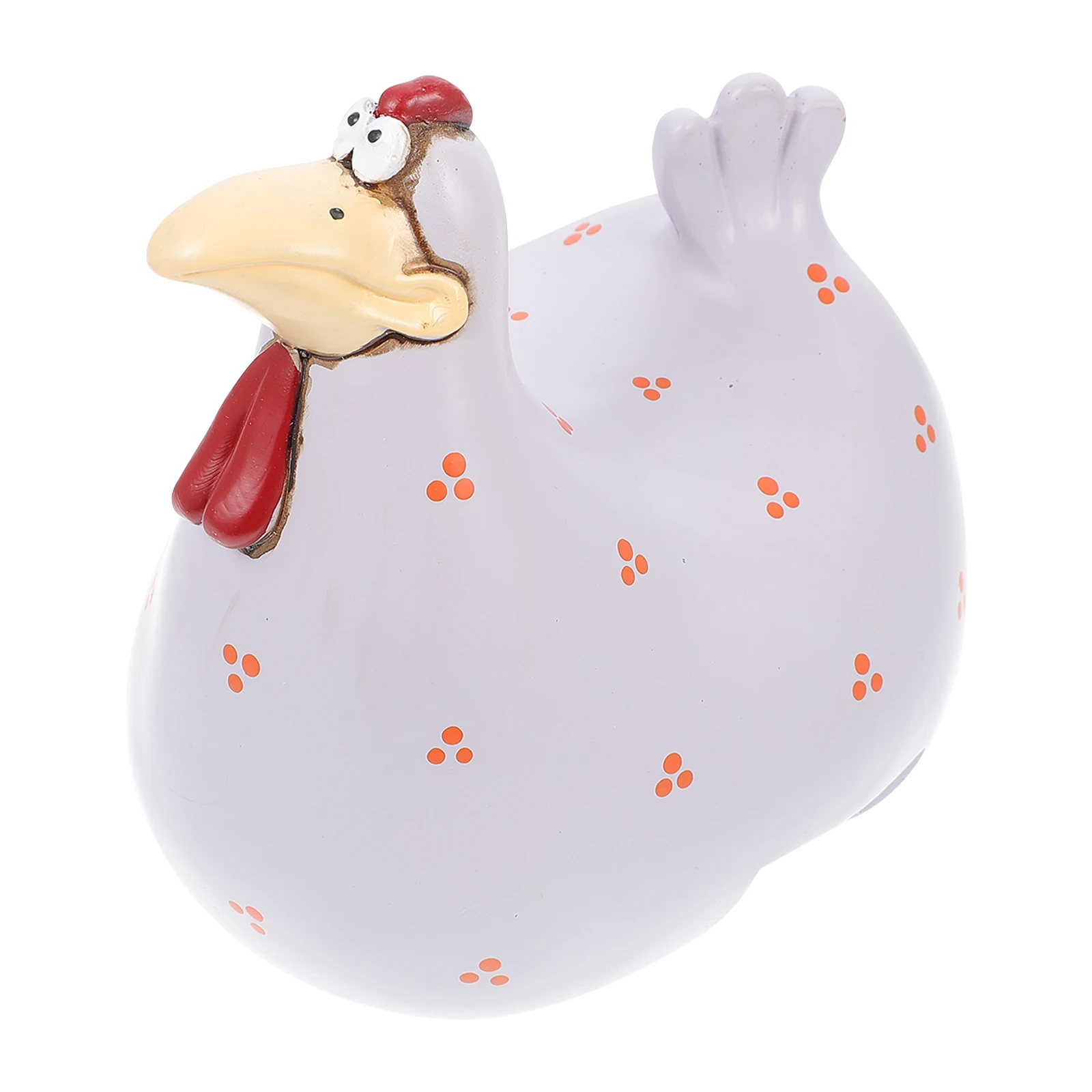 

Big-eyed Chicken Resin Ornaments Decor Outdoor Figurines Home Lawn Statues Garden Rooster Statue Chicken Sculpture Resin