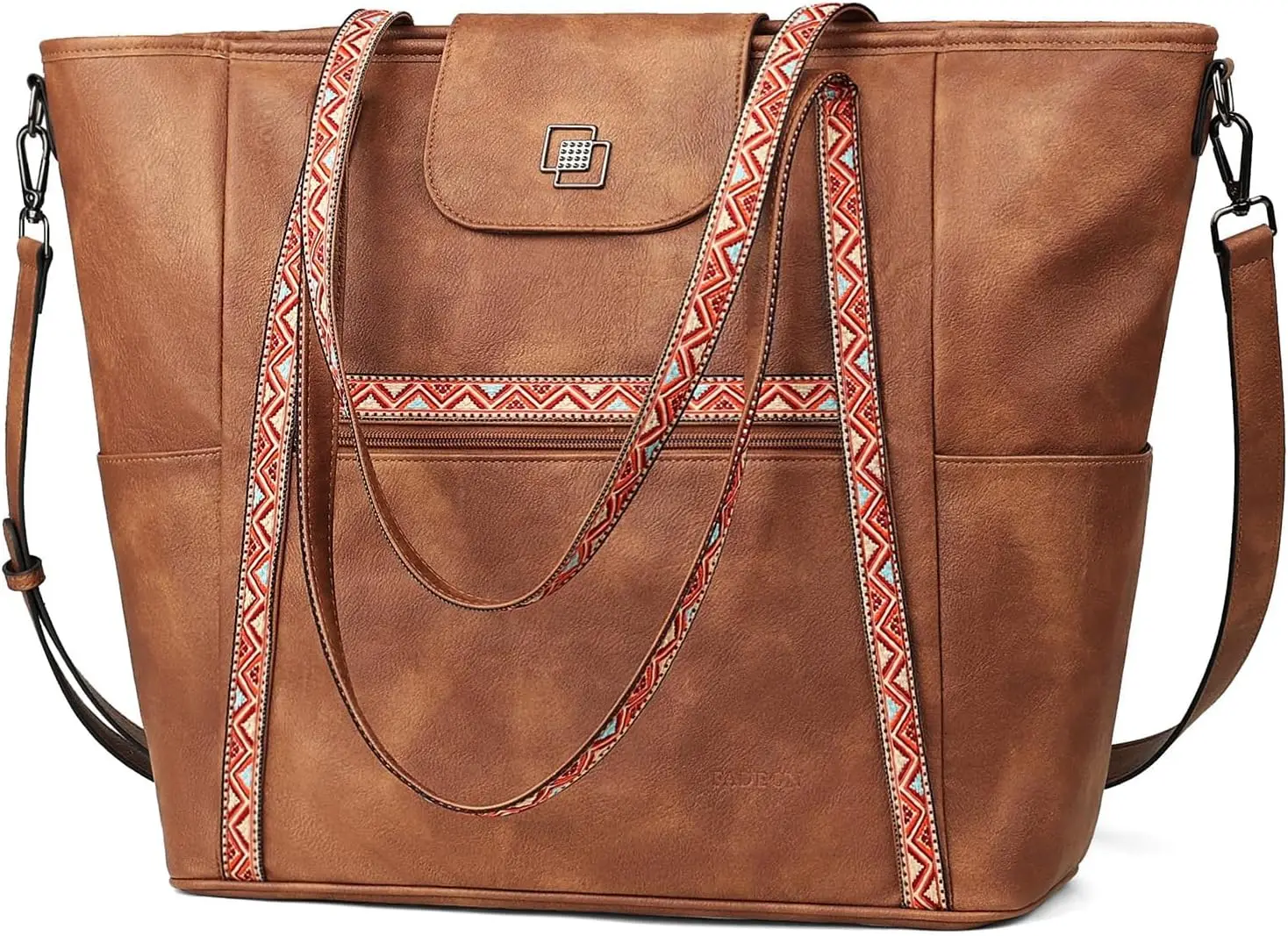 

Стильная большая сумка-тоут для ноутбука для женщин, модный дорожный рюкзак с плечевым ремнем